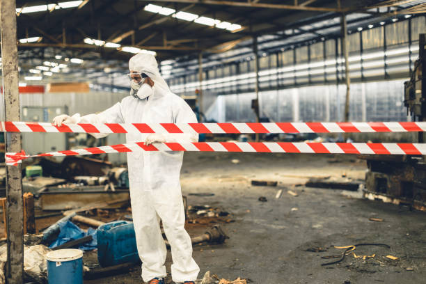 Professional Biohazard technician working in Portage Des Sioux, MO